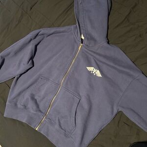 Navy blue YoungLA zip up